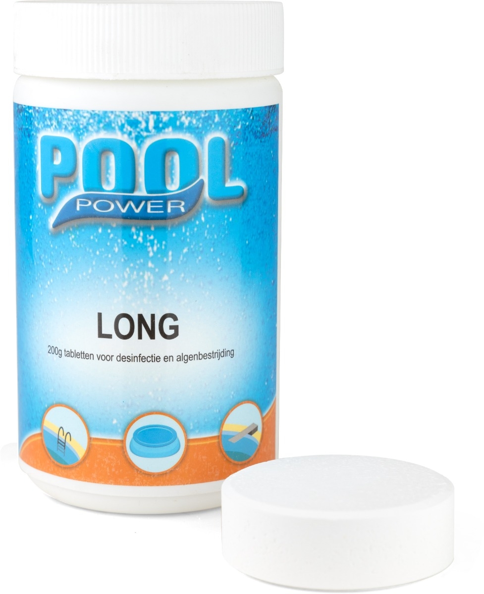 Pool Power chloortabletten 200 grams 1 kg
