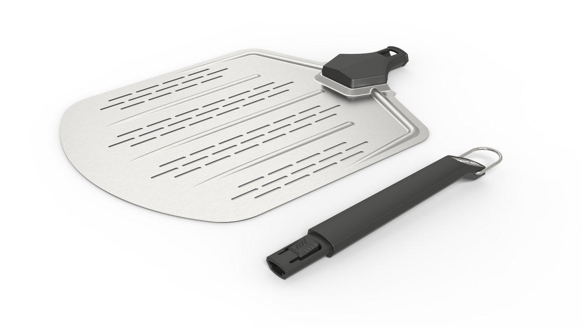 Witt pizzachep met gaten - 12 Inch