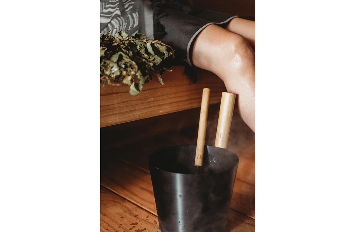 Rento Design saunalepel - Zwart