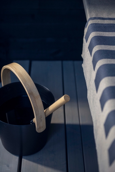 Rento Design saunalepel - Zwart