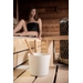 Rento Design sauna-emmer met greep - Wit