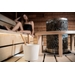 Rento Design sauna-emmer met greep - Wit