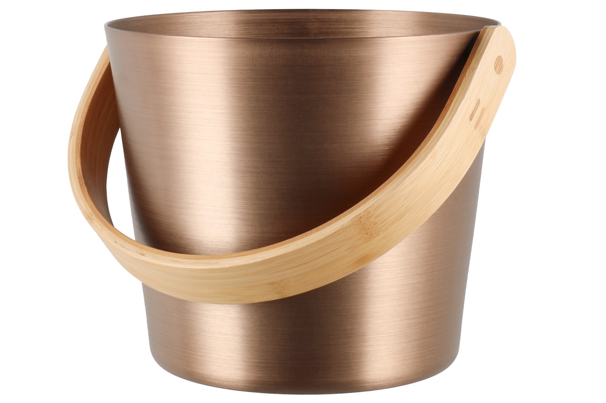 Rento Design sauna-emmer met beugel - Champagne