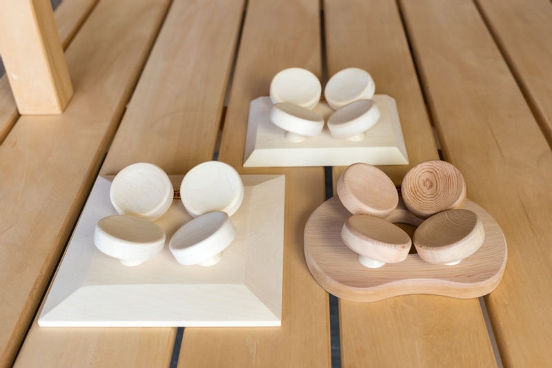 Halu ergonomische hoofdsteun voor Sauna - Rechthoek - Aspen