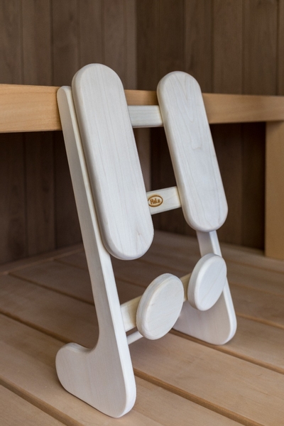 Halu ergonomische lage rugsteun voor sauna - Aspen