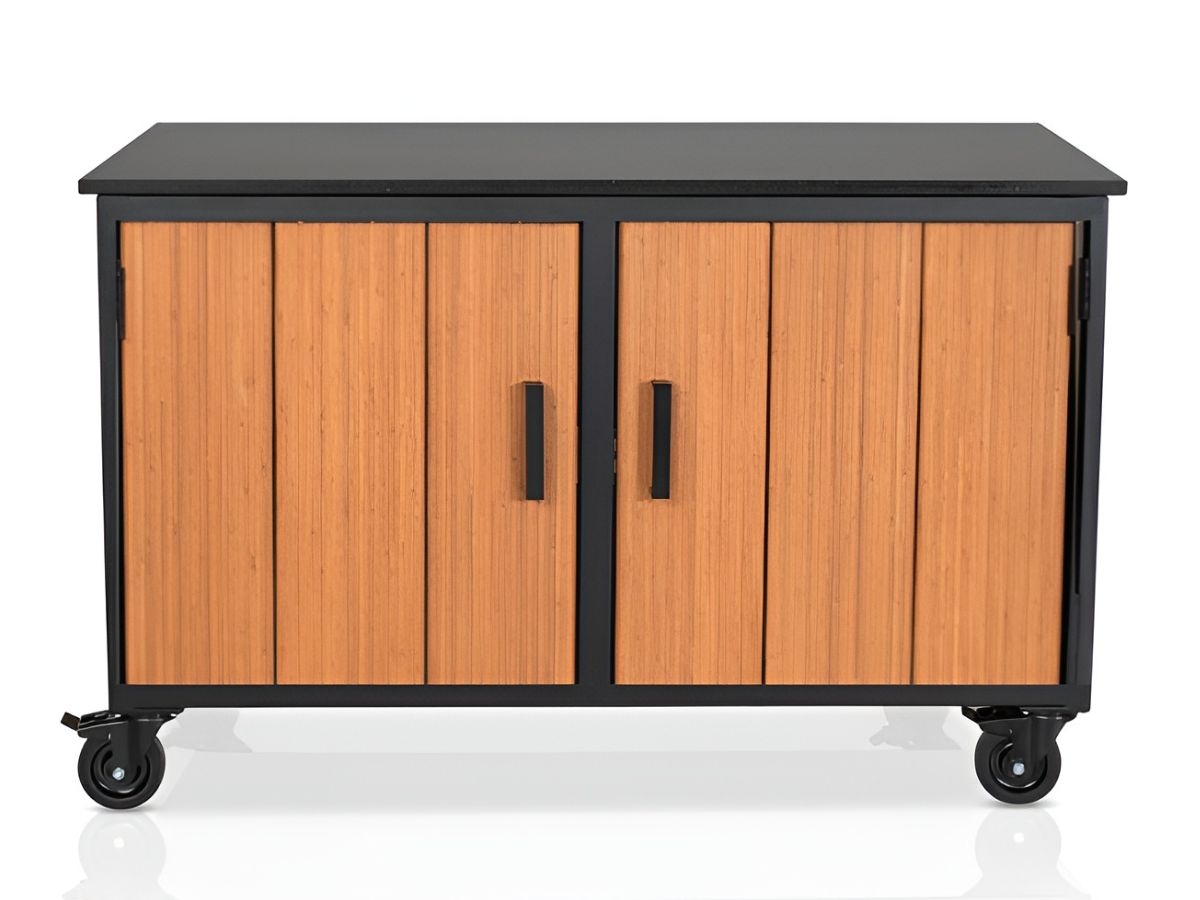 Fraaii Mise en Place Bamboo Teak Oil Storage