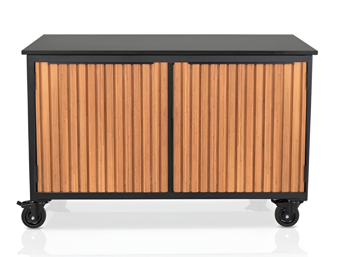 Fraaii Mise en Place Bamboo Teak Oil Rhombus Storage