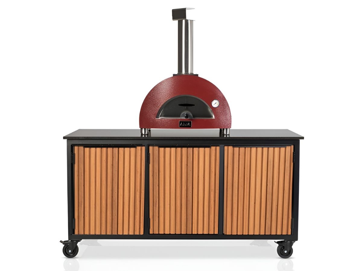 Fraaii Mise en Place Bamboo Teak Oil Rhombus Inferno