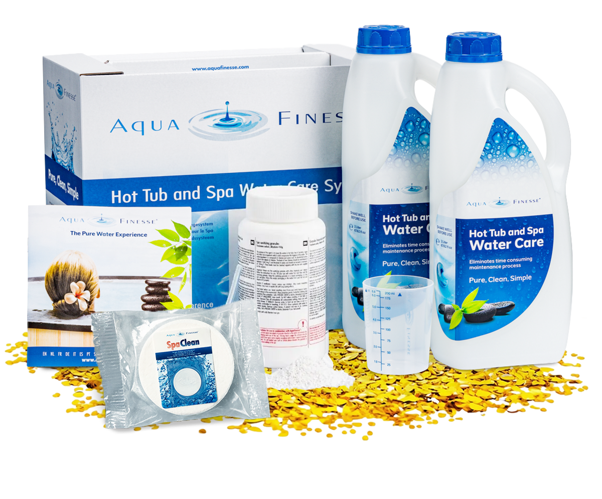AquaFinesse pakket granulaat met SpaClean tablet