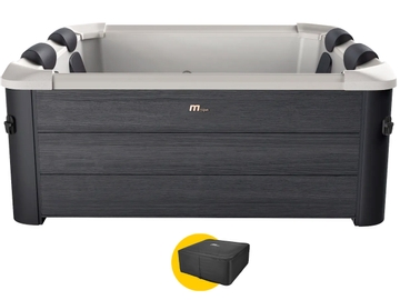 Toppy MSpa Oslo Plus frame spa met isolerende beschermhoes - 6 persoons aanbieding