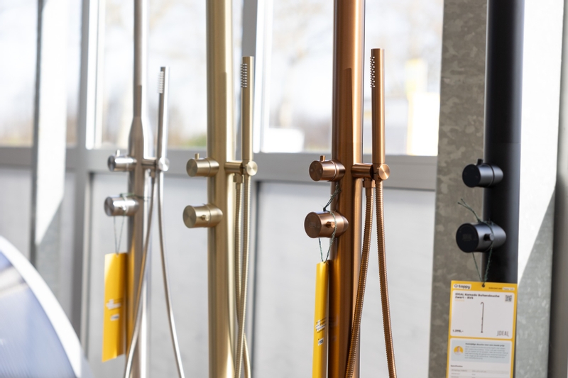 IDEAL Sylt rose gold Buitendouche - RVS
