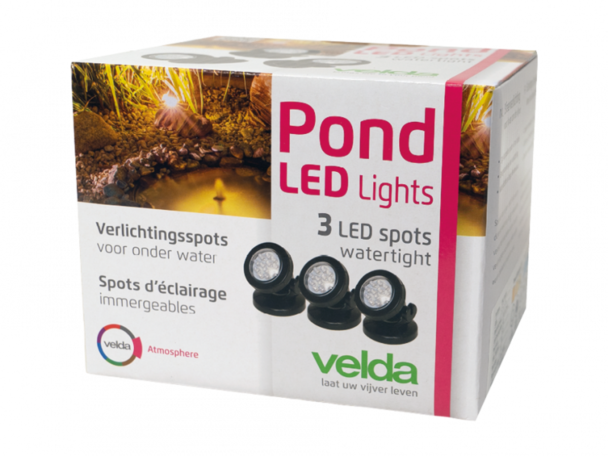 Velda vijververlichting - 3 stuks
