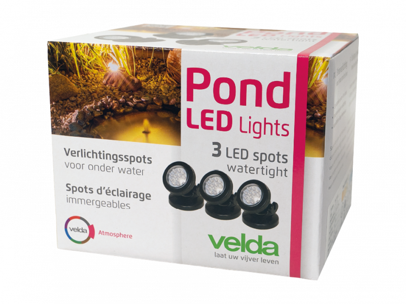 Velda vijververlichting - 3 stuks