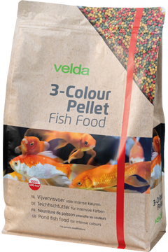 Velda hoogwaardig 3-kleuren korrelvoer - 5 liter