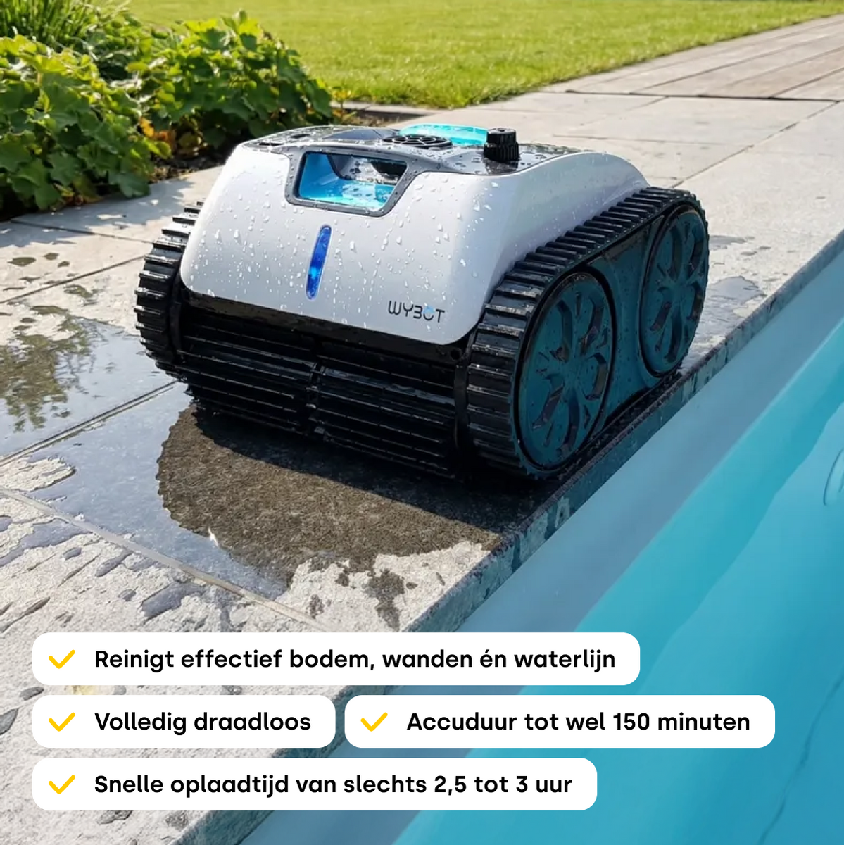 Wybot C1 Pro zwembadrobot