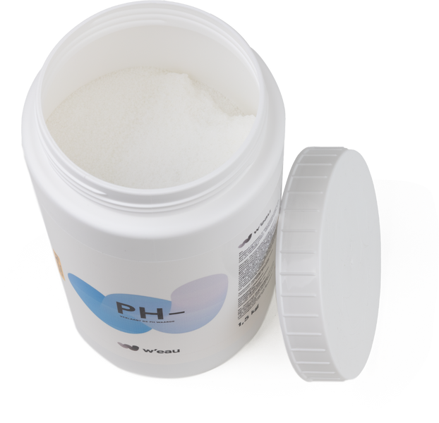 W'eau pH minus poeder - 1,5 kg
