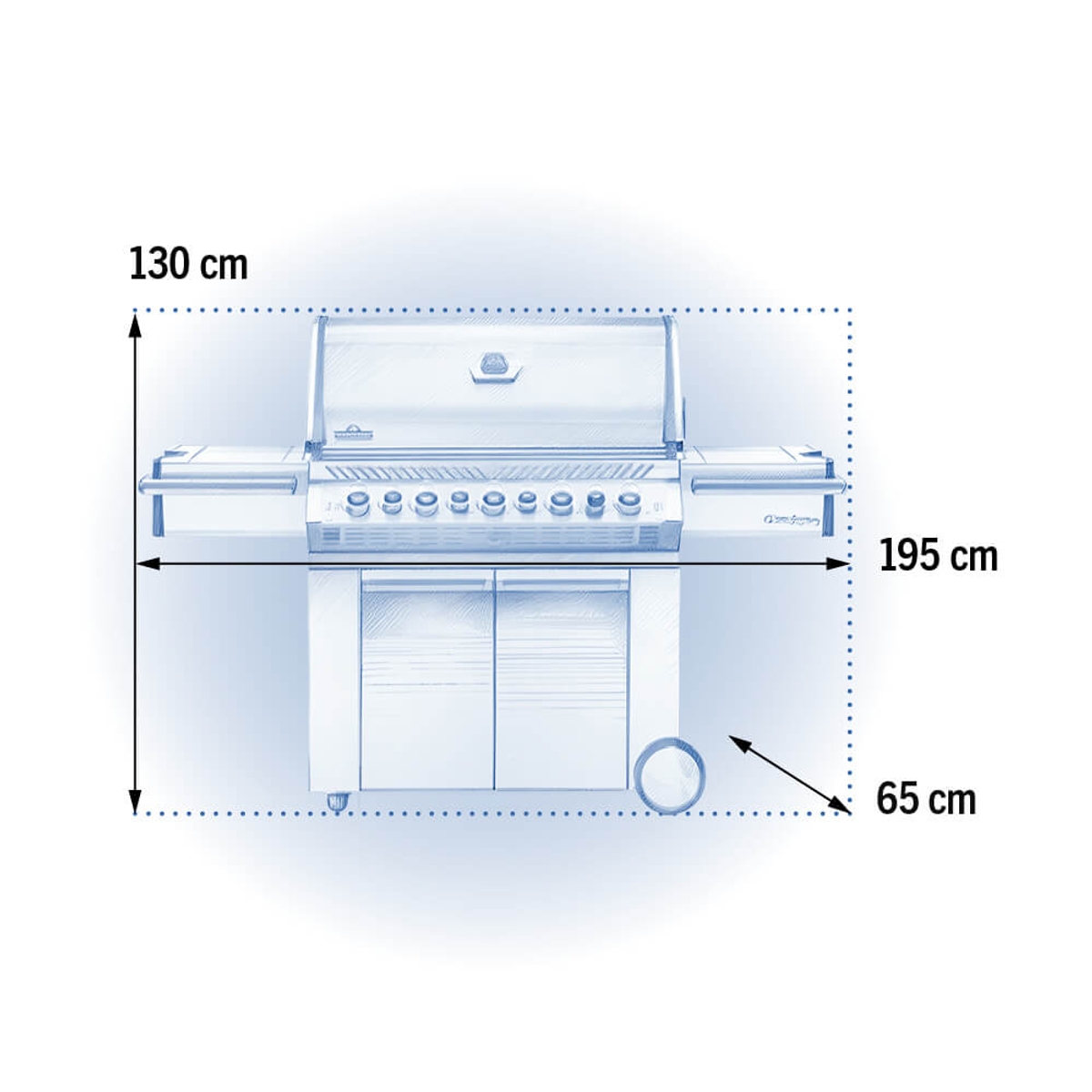 Napoleon Prestige PRO 500 gas bbq - RVS
