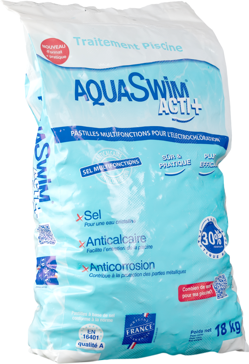 AquaSwim Universel 3 in 1 zwembadzout - 18 kg