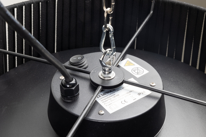 Luminous Lumora Ceiling 2000 watt terrasverwarmer