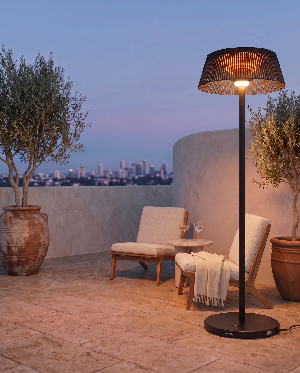 Luminous Lumora Floor 2000 watt terrasverwarmer