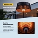 Luminous Lumora Floor 2000 watt terrasverwarmer