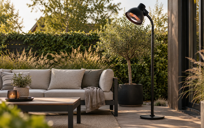 Luminous Tempra Floor 2000 watt terrasverwarmer