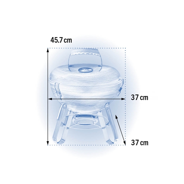 Napoleon Premium NK14 Kettle houtskool bbq - Ø37cm