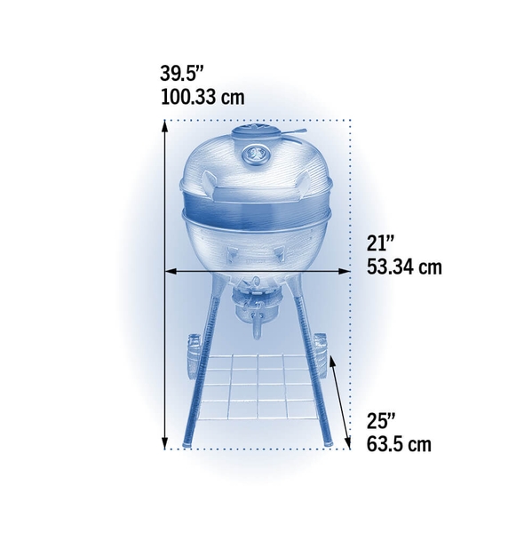 Napoleon PRO18 Kettle houtskool bbq - Ø47cm