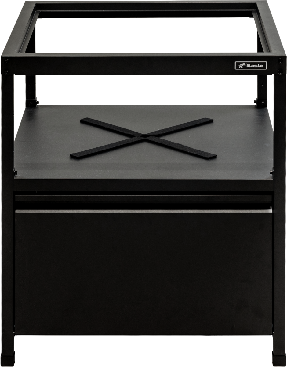 BASTE Build & Grill Kitchen Cabine kamado tafel