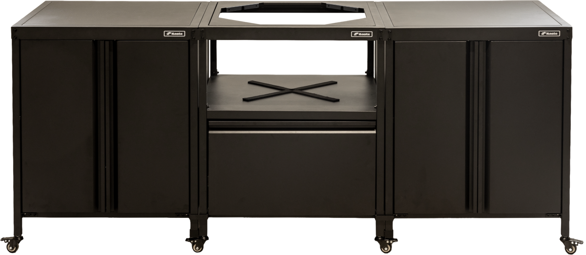 BASTE Build & Grill Kitchen Stainless steel-insert - Black