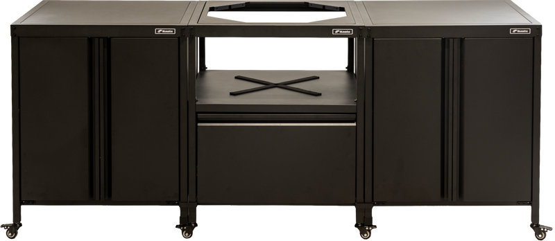 BASTE Build & Grill Kitchen Stainless steel-insert - Black