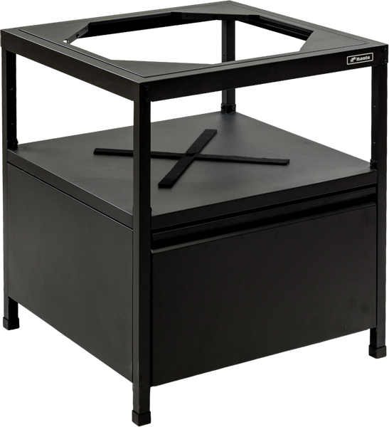 BASTE Build & Grill Kitchen Stainless steel kamado-insert - 18-24 inch - Black