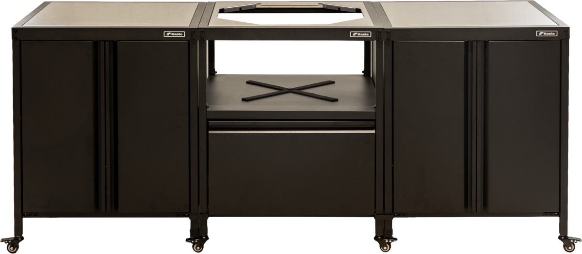 BASTE Build & Grill Kitchen Stainless steel kamado-insert - 18-24 inch