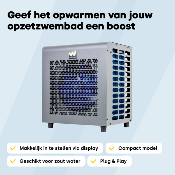 W'eau Mini Power 2.0 zwembad warmtepomp - 5 kW
