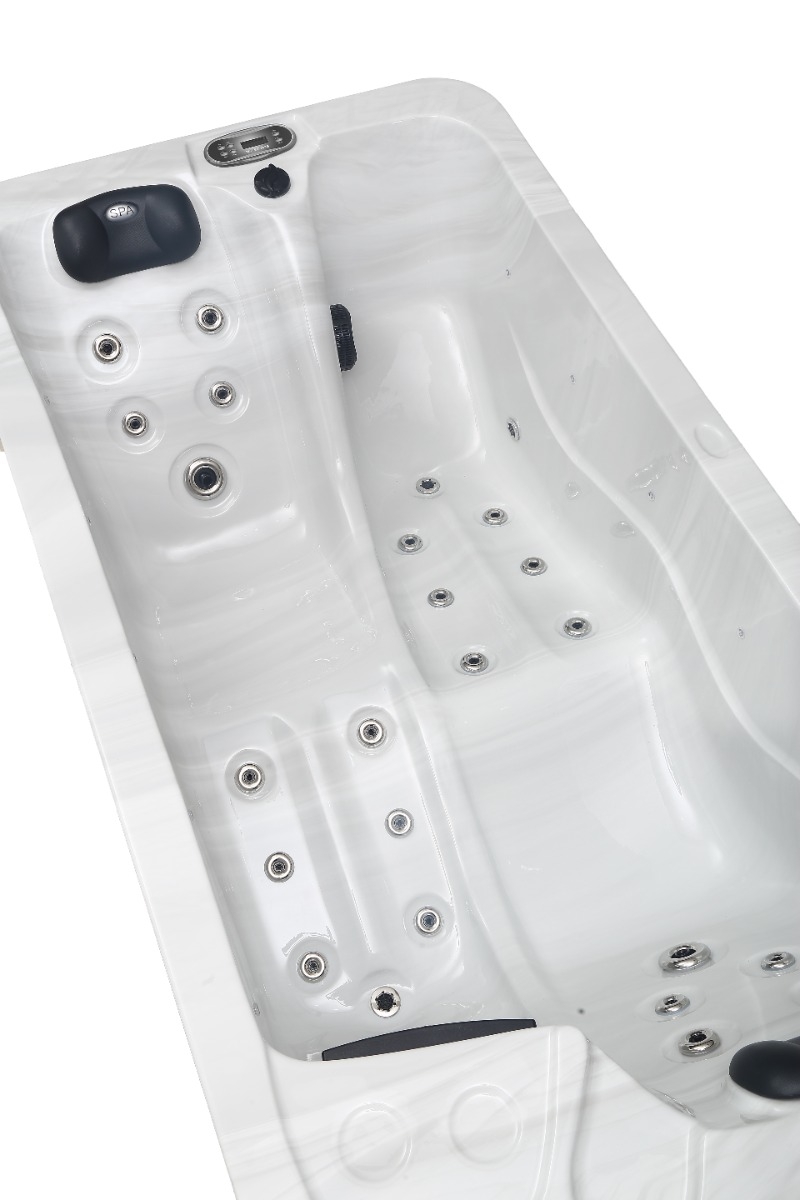 W'eau Iseo spa met warmtepomp - 2 persoons