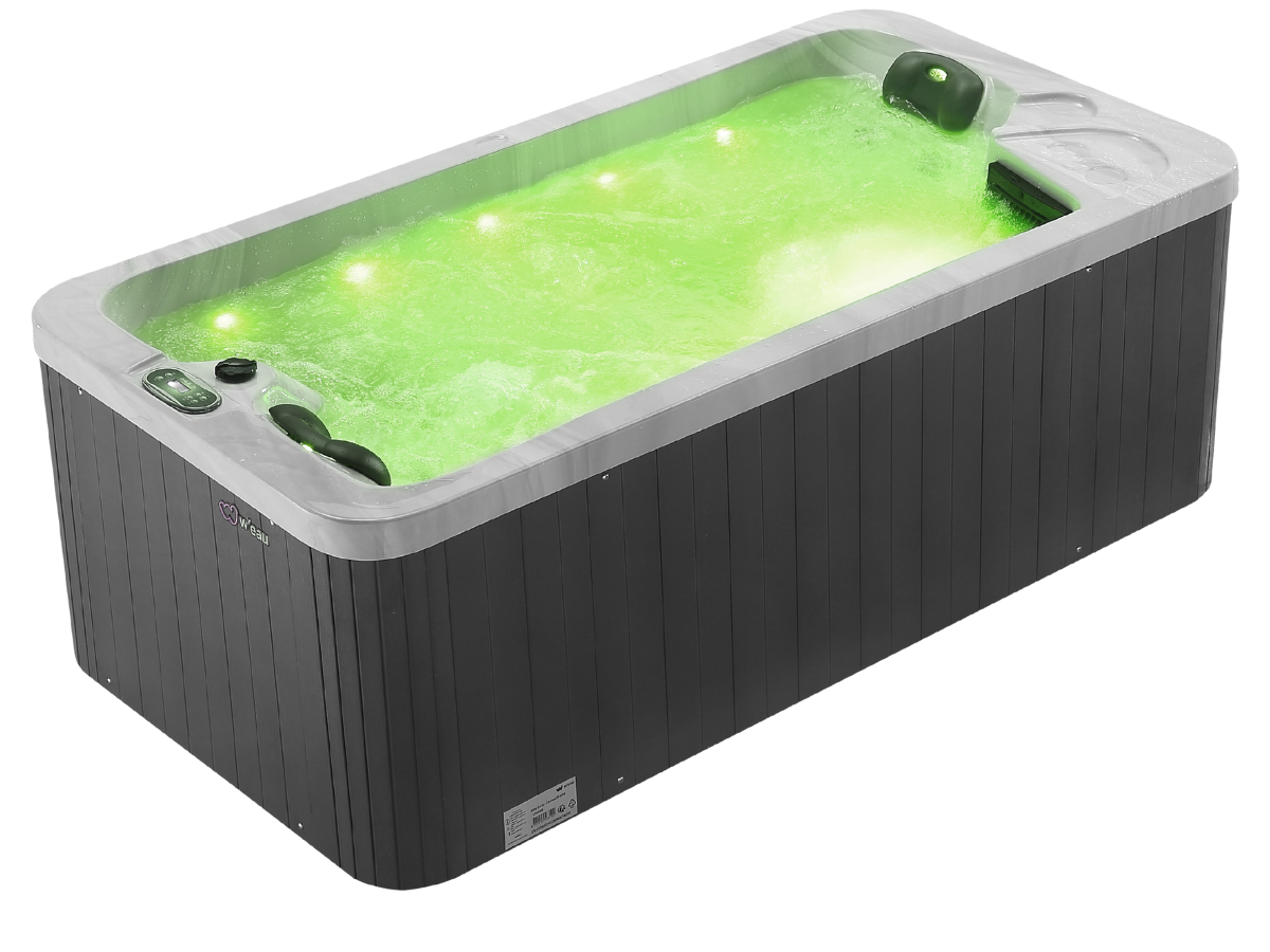 W'eau Iseo spa met warmtepomp - 2 persoons