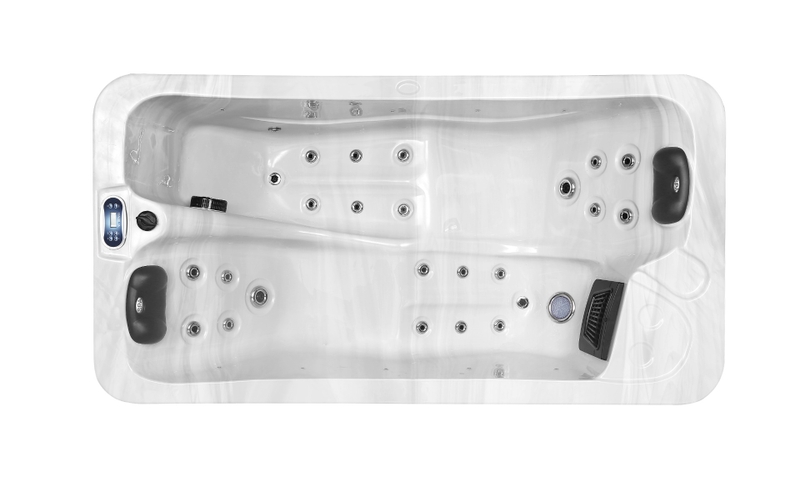 W'eau Iseo spa met warmtepomp - 2 persoons