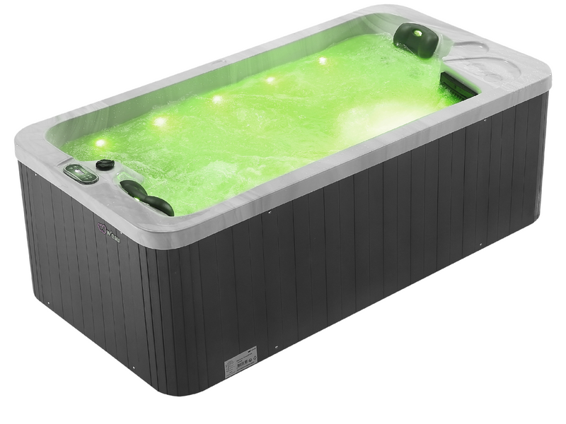 W'eau Iseo spa met warmtepomp - 2 persoons