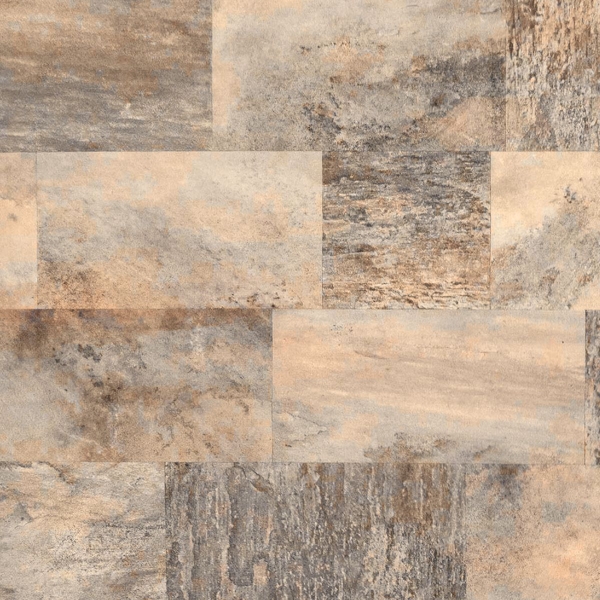 Haogenplast 3D StoneTile zwembadfolie Golden - 1,65 x 25m