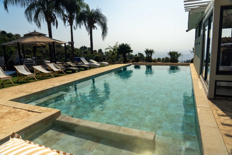 Haogenplast 3D StoneTile zwembadfolie Golden - 1,65 x 25m