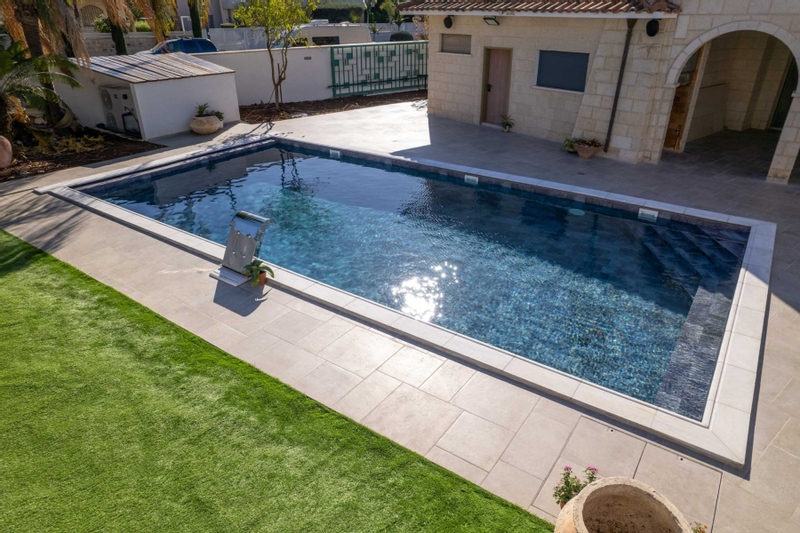 Haogenplast 3D StoneTile zwembadfolie Grey - 1,65 x 25m