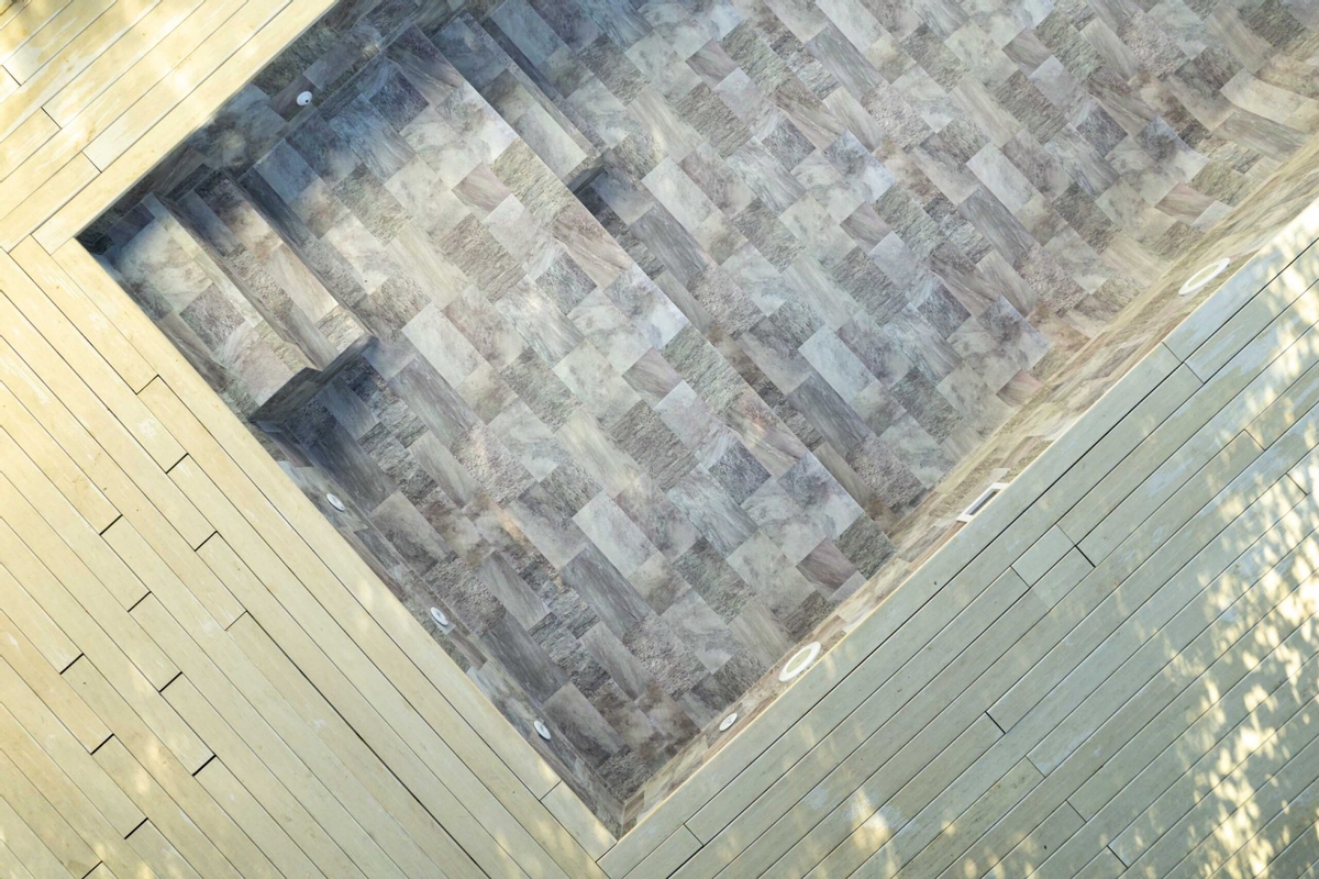 Haogenplast 3D StoneTile zwembadfolie Elegance - 1,65 x 25m