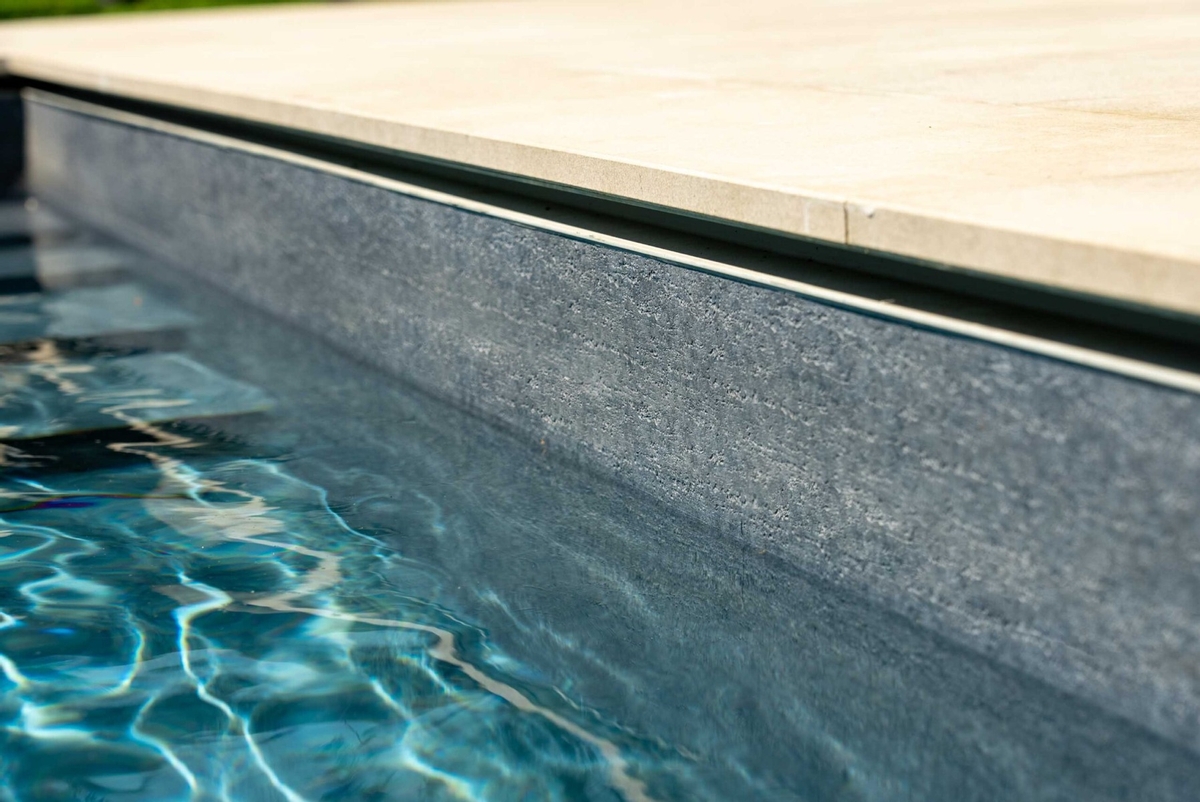 Haogenplast 3D StoneFlex zwembadfolie Concrete - 1,65 x 25m