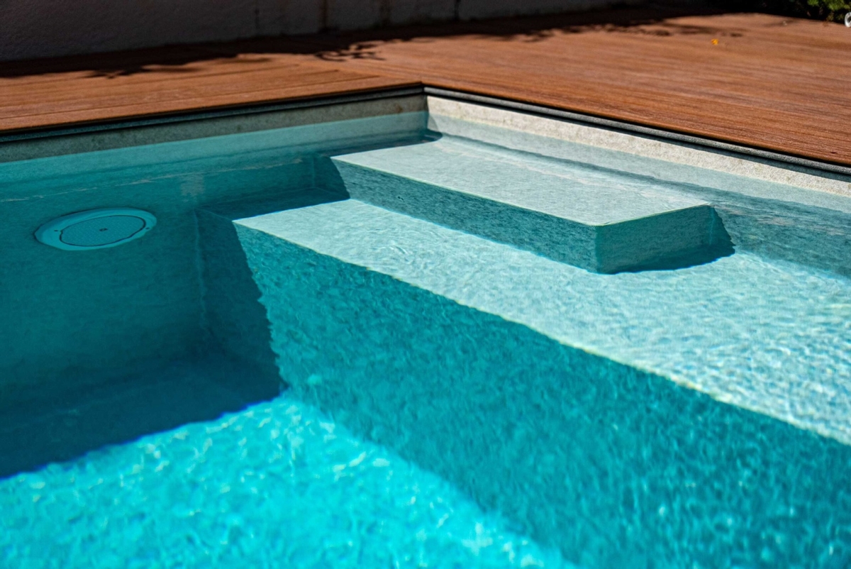 Haogenplast 3D StoneFlex zwembadfolie Ivory - 1,65 x 25m