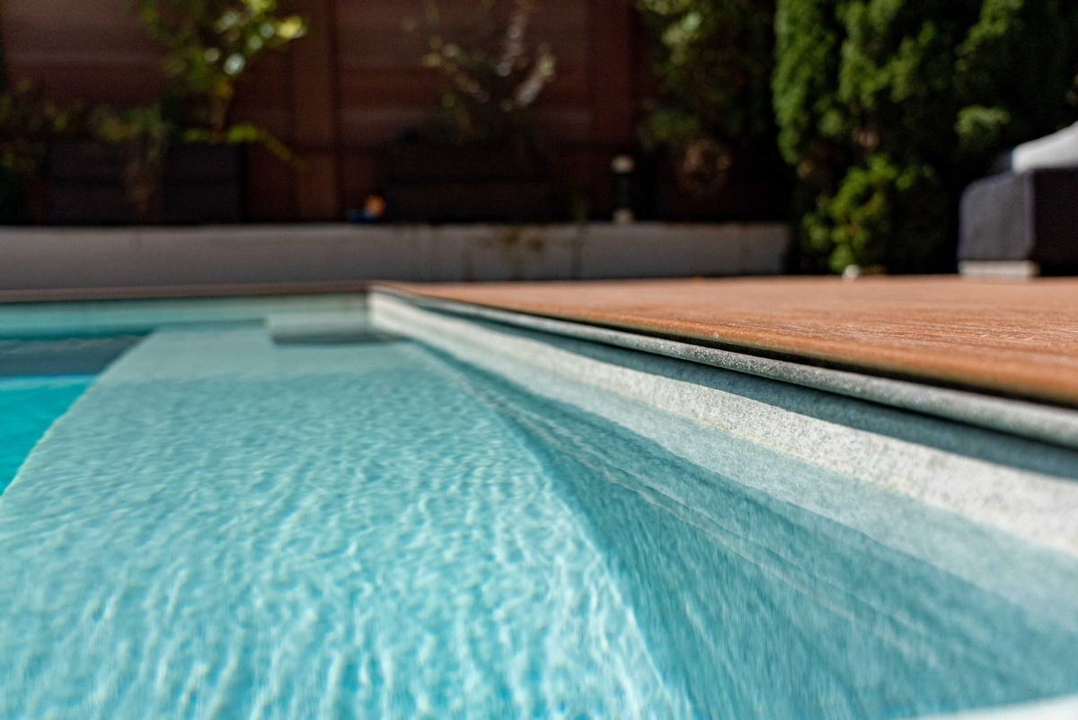 Haogenplast 3D StoneFlex zwembadfolie Ivory - 1,65 x 25m