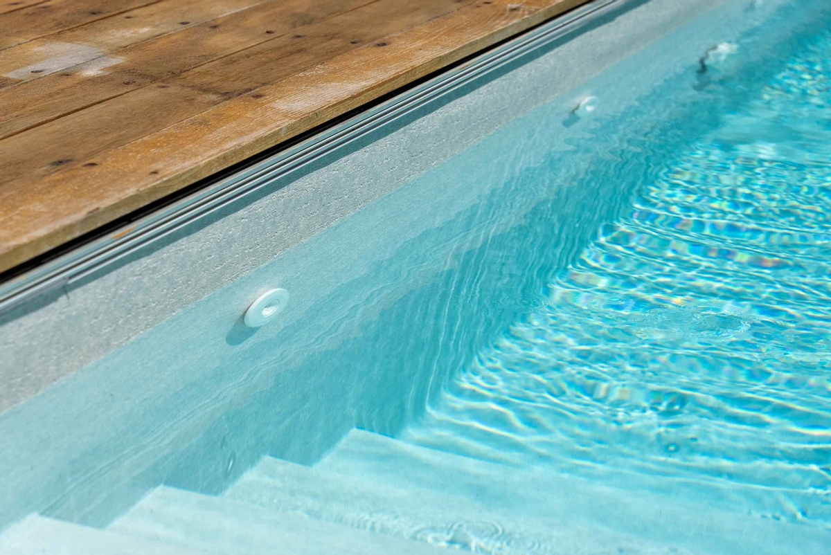 Haogenplast 3D StoneFlex zwembadfolie Pearl - 1,65 x 25m