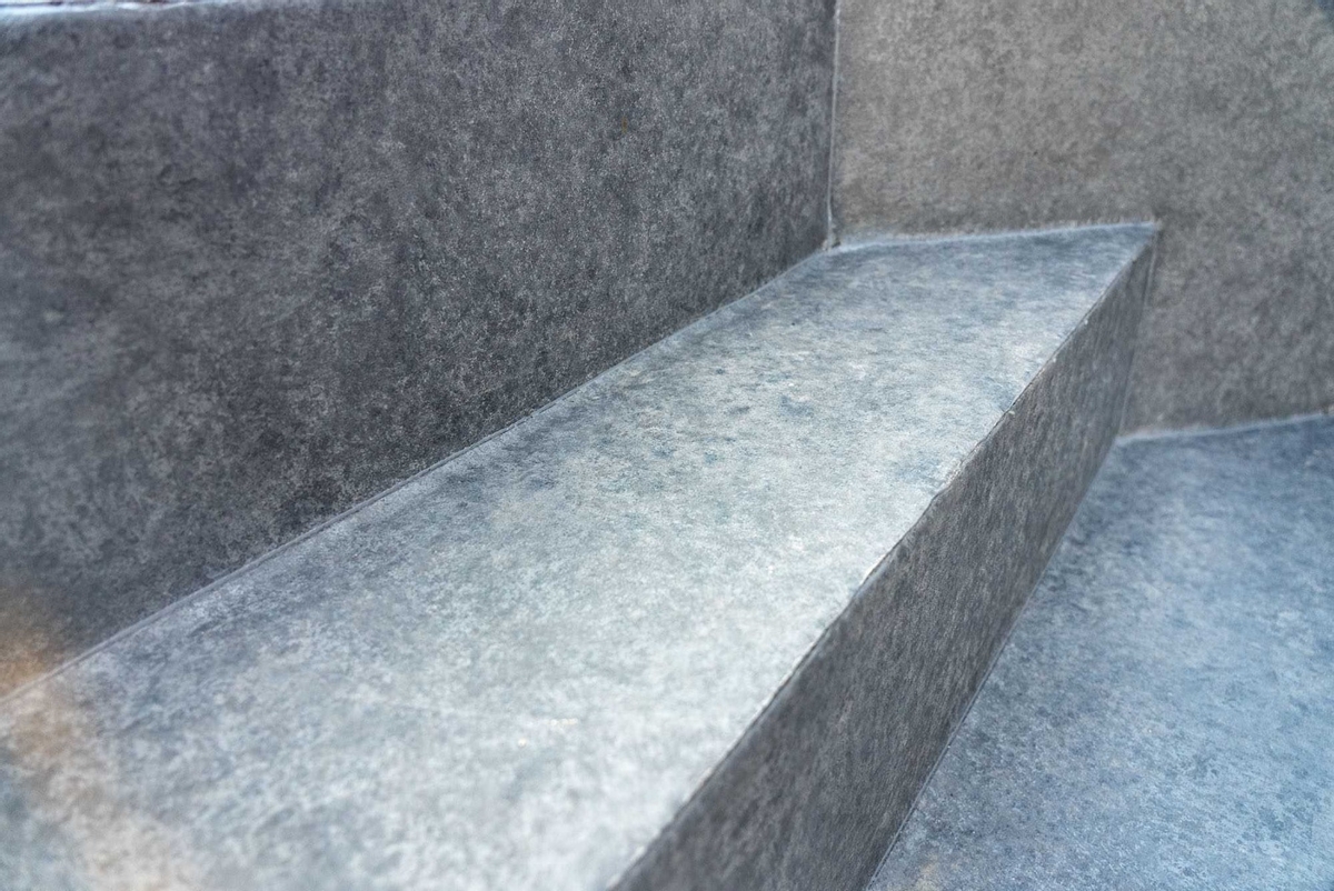 Haogenplast 3D StoneFlex zwembadfolie Slate - 1,65 x 25m