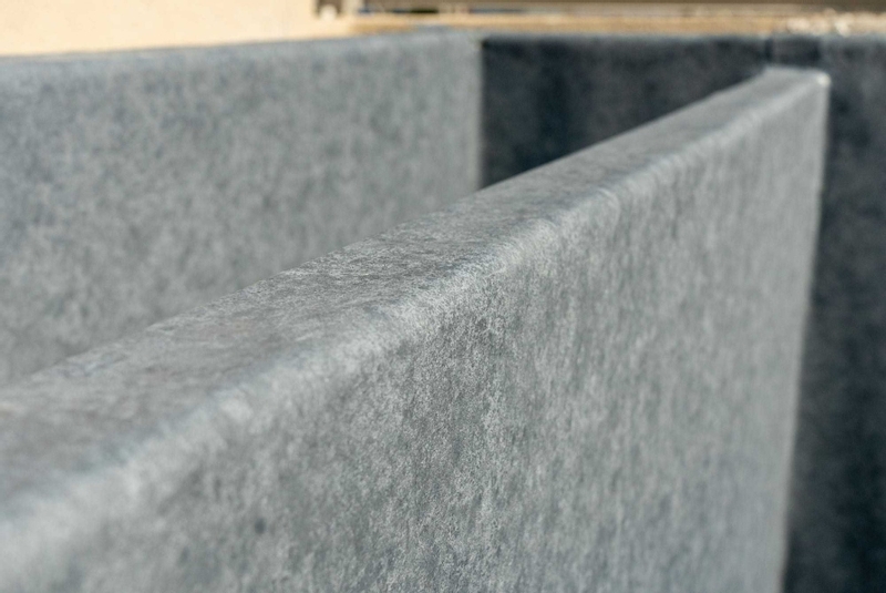 Haogenplast 3D StoneFlex zwembadfolie Slate - 1,65 x 25m