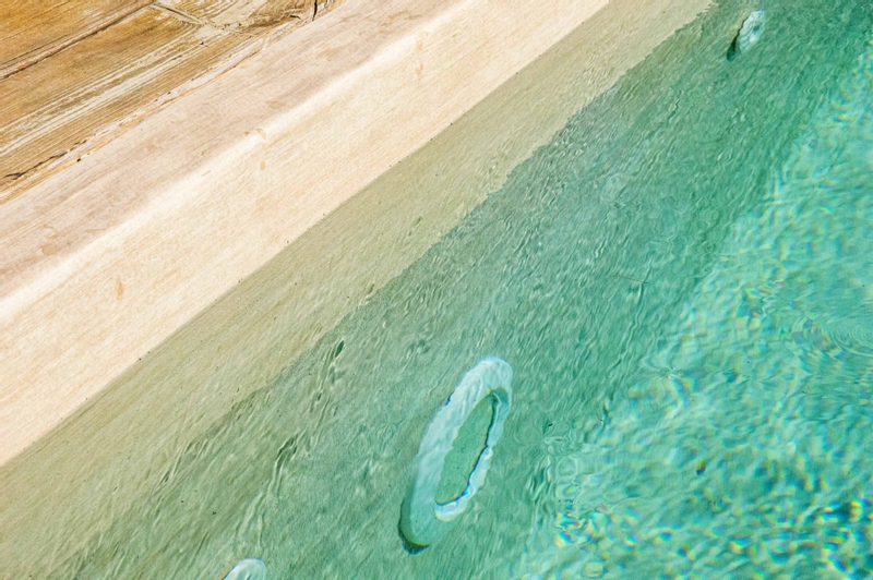 Haogenplast 3D Larch zwembadfolie Nature - 1,65 x 25m