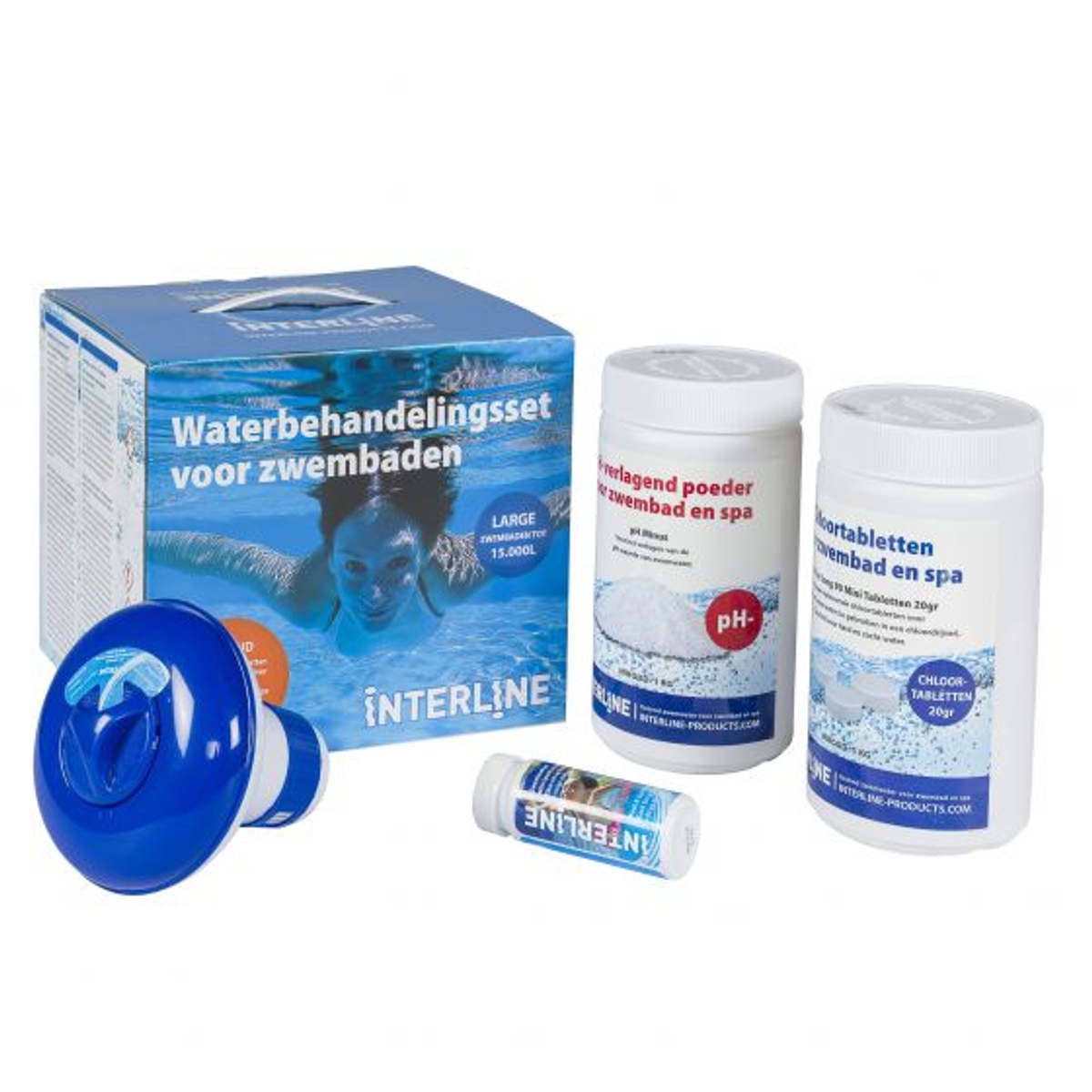 Starterset Large: Zwembaden tot 15.000 liter